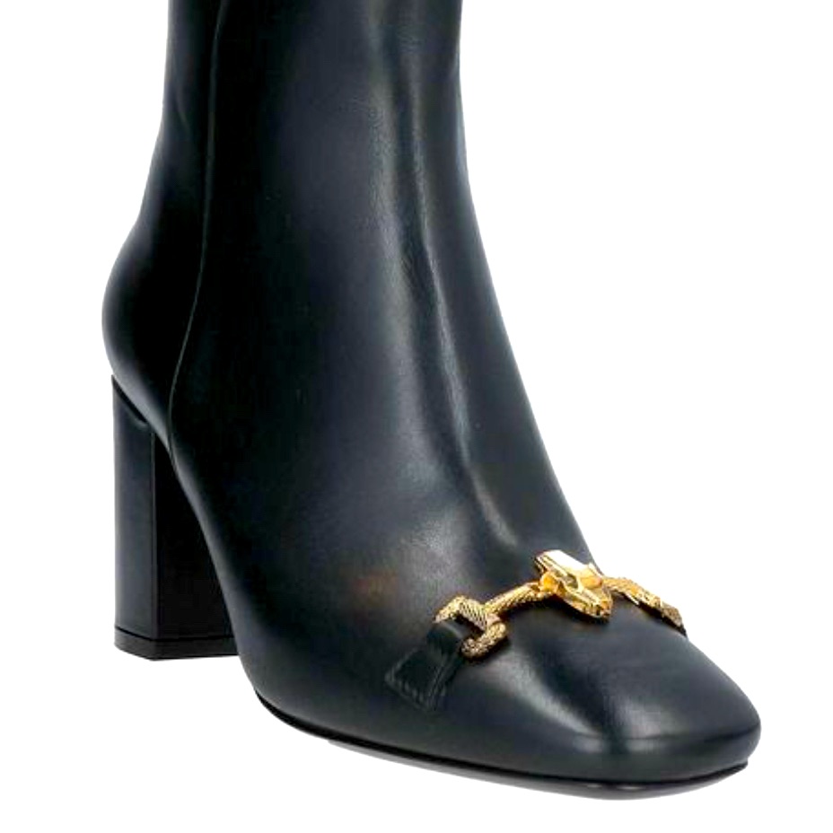 Stylish Classic Roberto Cavalli Ankle Booties Size 39